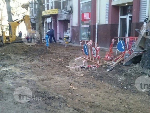 Ремонтът на булевард 