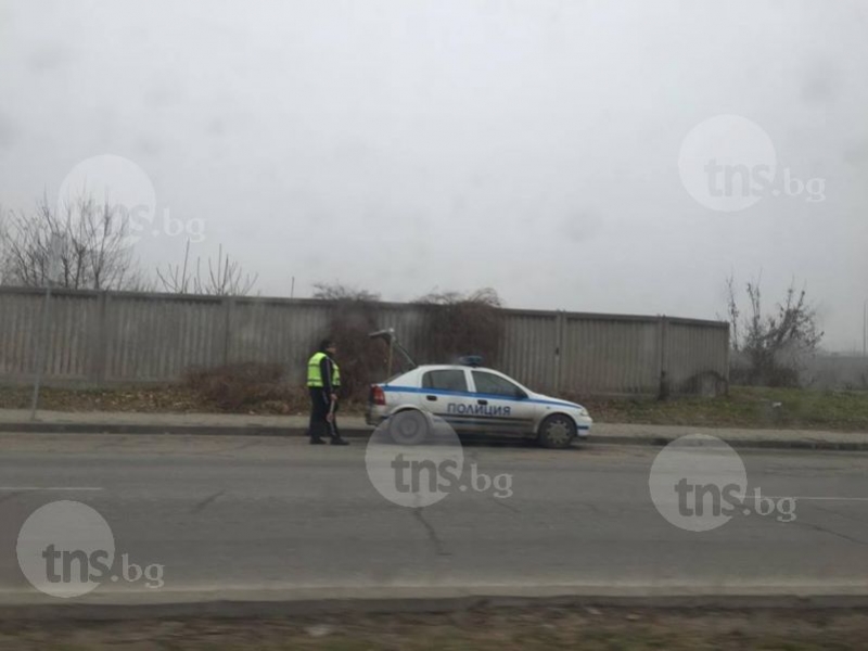 Внимание шофьори! КАТ дебне за нарушители след моста на Адата в Пловдив СНИМКИ