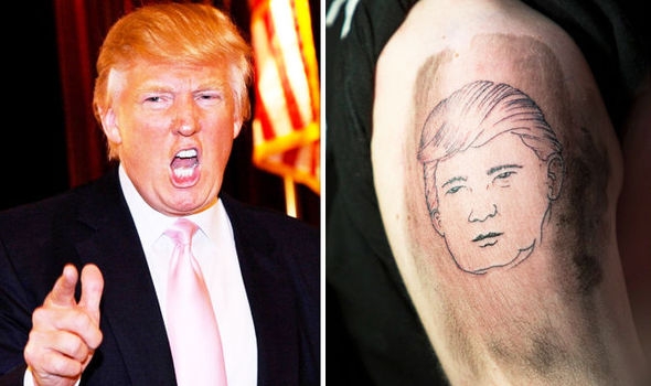 В САЩ полудяха, правят си татуировки с образа на Тръмп