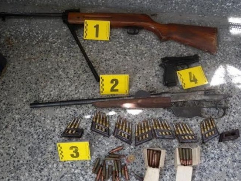Над 1100 боеприпаса открити в къща в Марково 