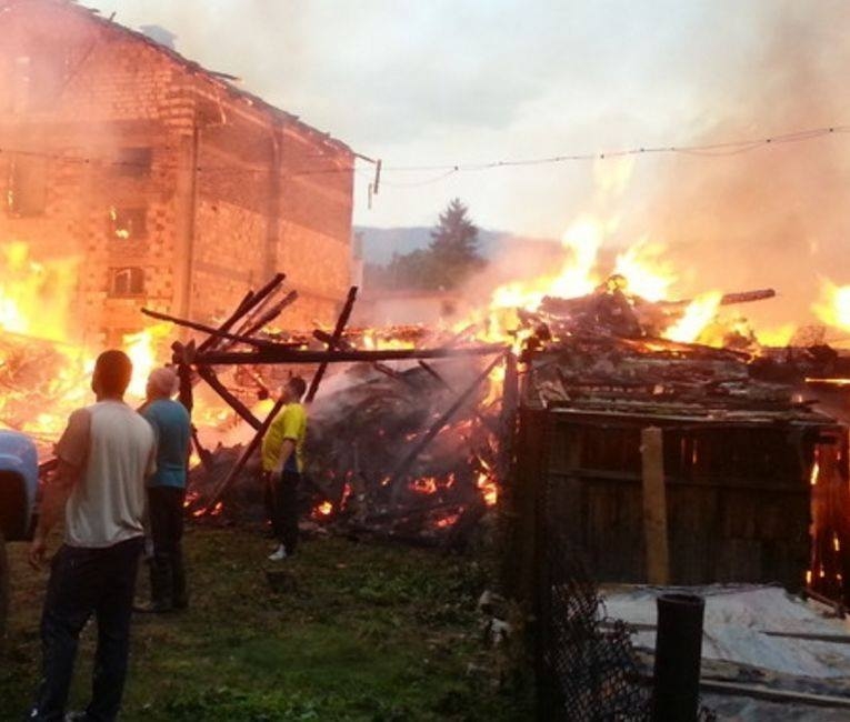 Самотен пенсионер е жертва на пожара в пловдивско село