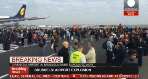 Летището в Брюксел обяви експлозиите в социалните мрежи ОБНОВЕНА
