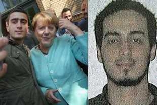 Селфи показва Меркел с предполагаем терорист!