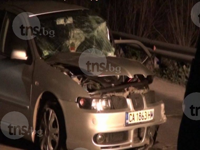 Касапница на път в Пловдивско, има загинал СНИМКИ