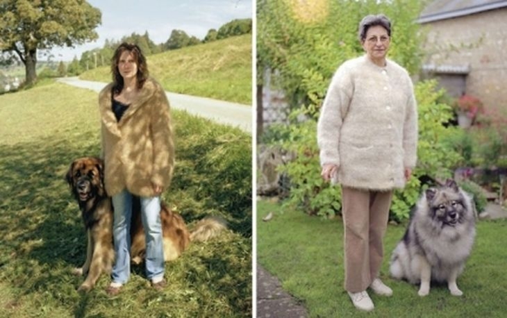 Собственици на кучета носят дрехи, направени от... домашните им любимци СНИМКИ