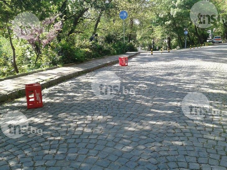 Вижте как се запазва място за паркиране в защитена територия в Пловдив СНИМКИ