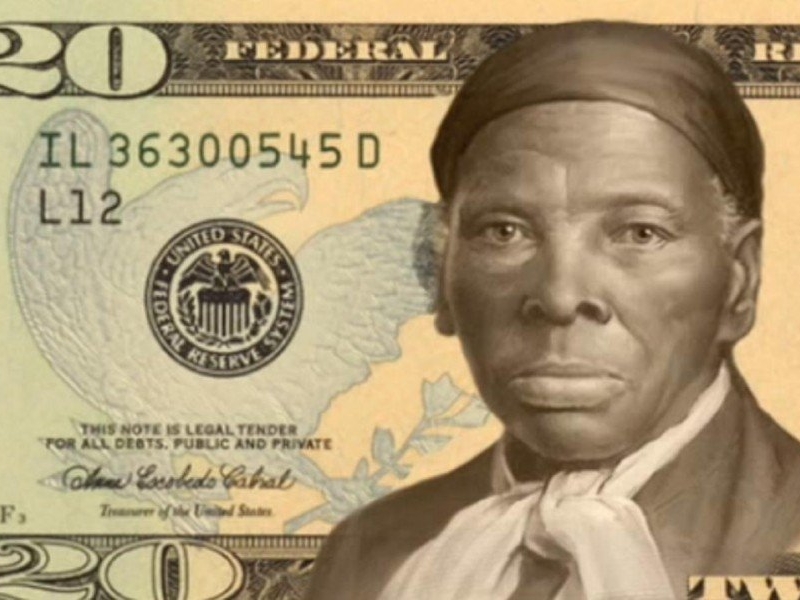Слагат афроамериканка на банкнотата от $ 20!