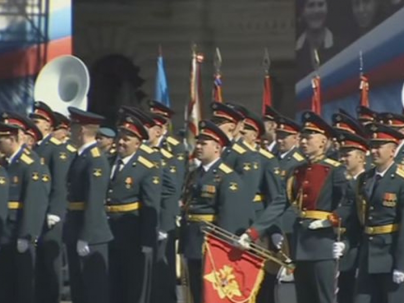 10 хиляди военни репетираха за парада на 9 май в Москва 