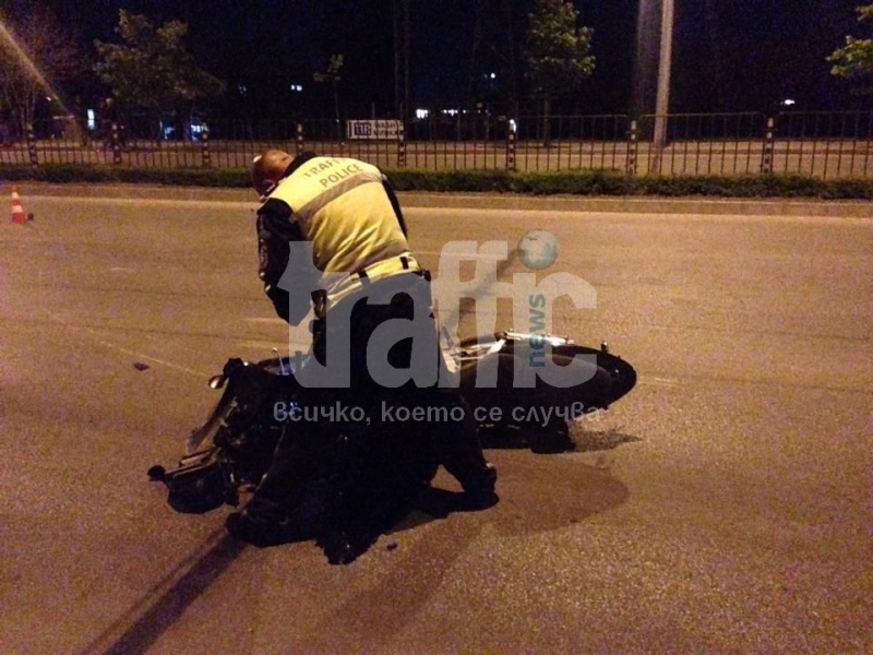Пиян моторист блъсна пешеходка в Пловдив