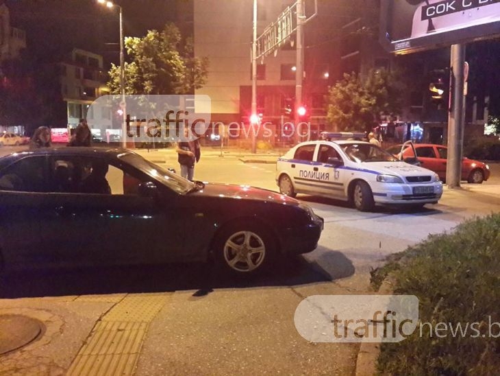 Пипнаха шофьора, който наби друг шофьор в Пловдив! Изловиха го камери