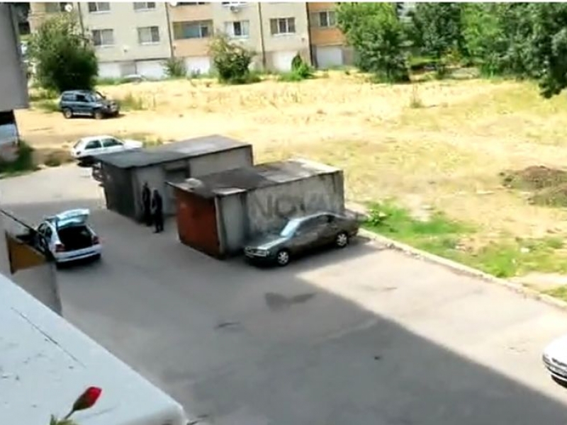 Първи СНИМКИ и ВИДЕО от престрелката в София