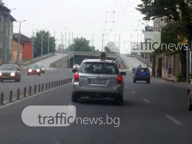 След публикация в TrafficNews.bg: Глобиха шофьора, който возеше детето си като абитуриентка
