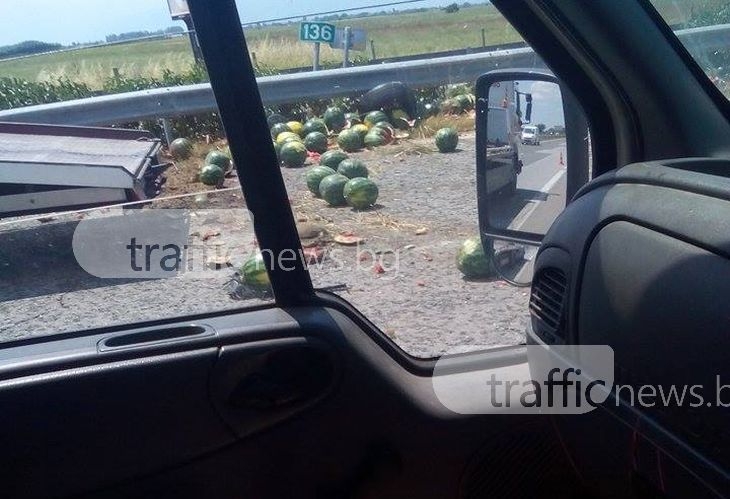 Очевидци на динената катастрофа край Пловдив: Камионът беше претоварен ВИДЕО