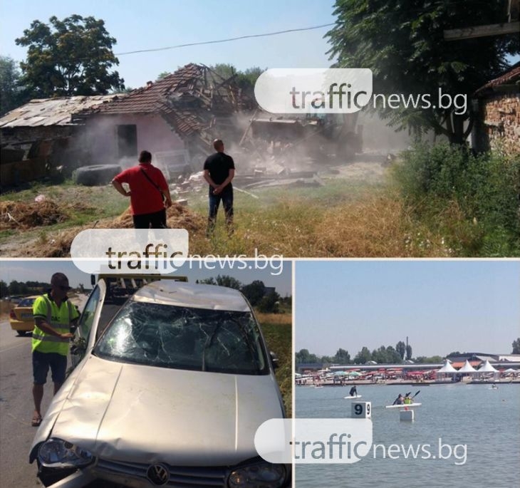 ЕМИСИЯ НОВИНИ: Багери рият Столипиново, кола по таван и топ гребци на Гребната