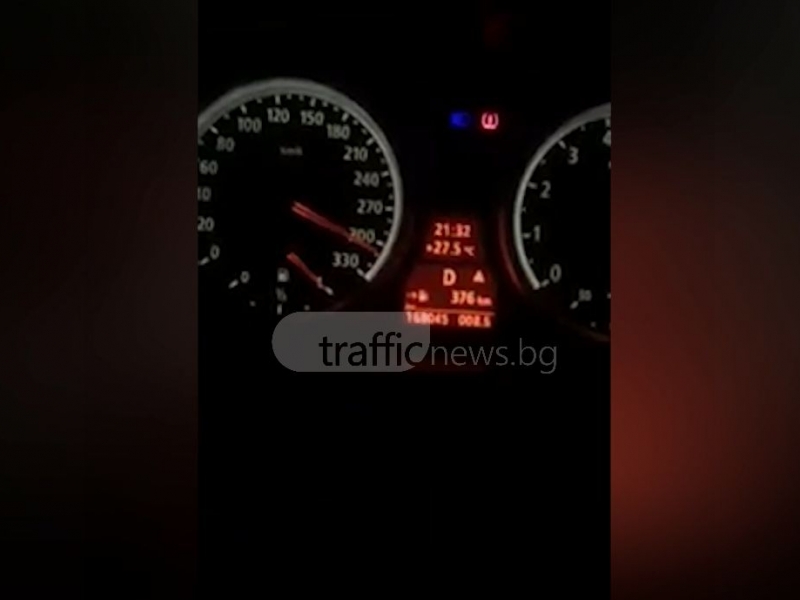 Клипът с 320 км/ч по магистралата на Рашков-младши взриви нета ВИДЕО 