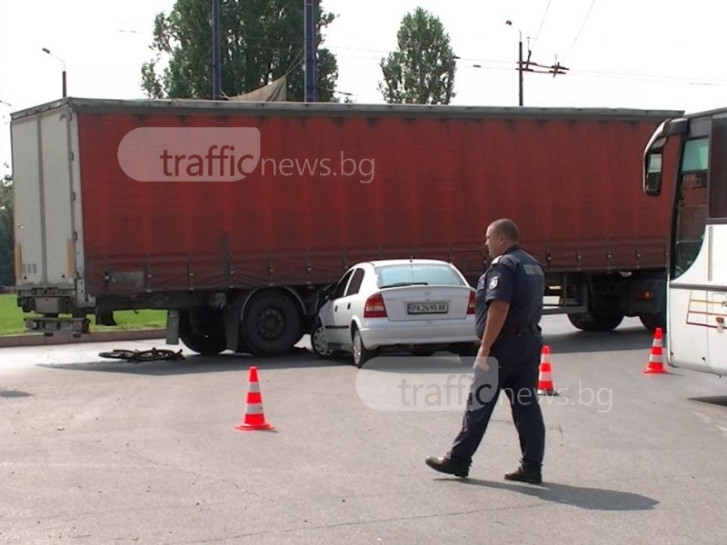 Проверяват кръвната проба на напушения шофьор, който с тира си уби жена ВИДЕО