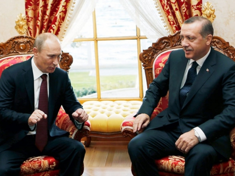 Ердоган кацна в Санкт Петербург за срещата с Путин