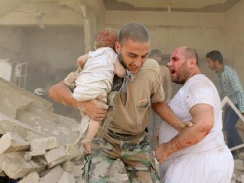 Бомба уби 11 деца в Сирия
