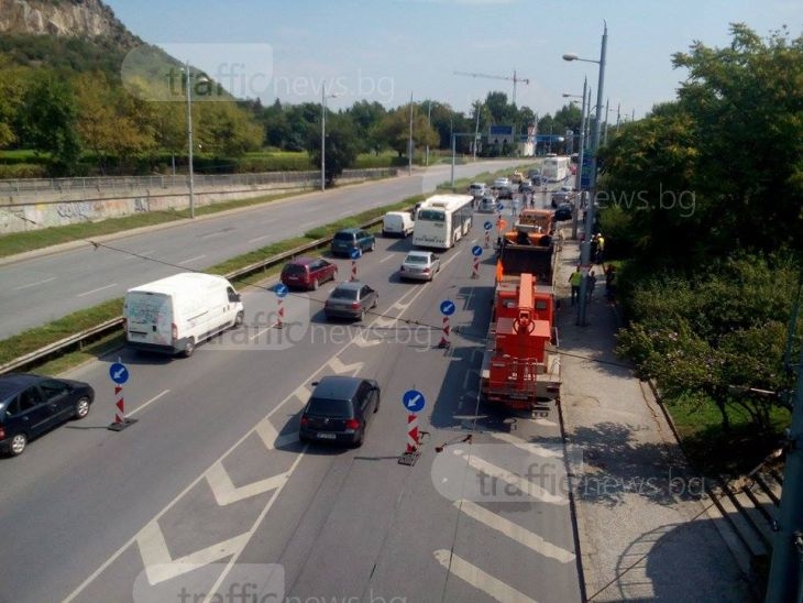 Свалят жиците убийци в Пловдив, въвеждат временна организация на движението СНИМКИ