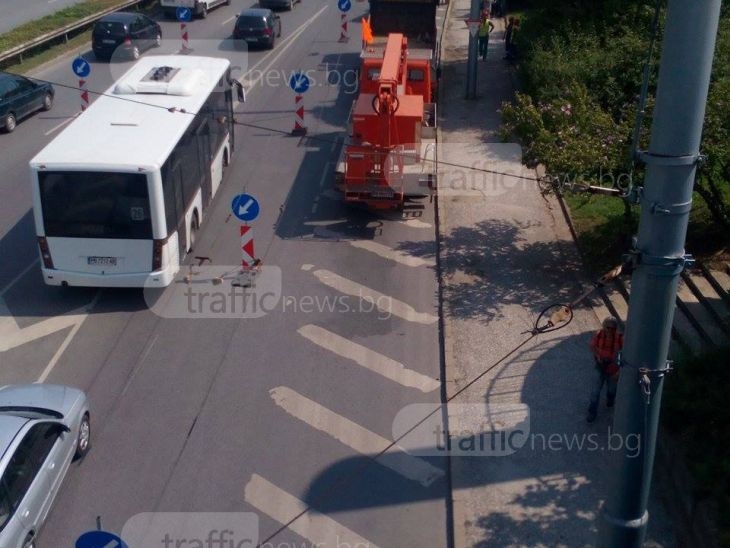 Пловдивчани със смесени чувства за свалянето на тролейбусните жици ВИДЕО