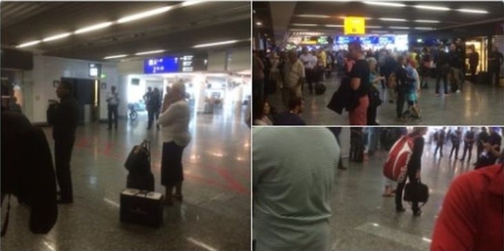Засякоха взривно вещество в багажа на жена на летището във Франкфурт! Тече евакуация СНИМКА