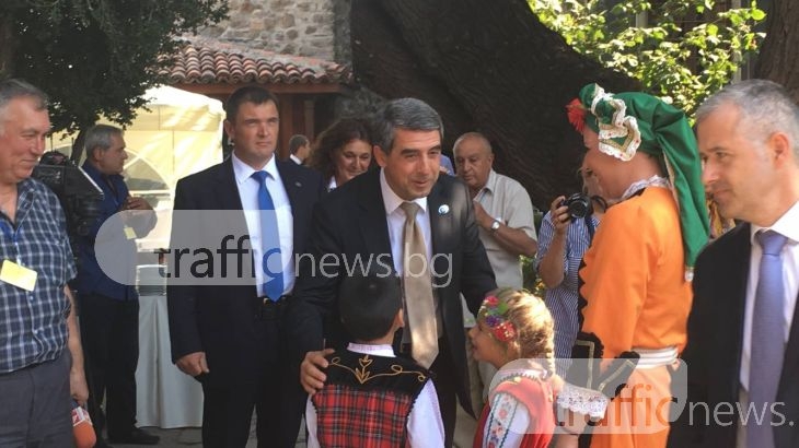 Българският президент е в Пловдив, градът очаква още 10 държавни глави СНИМКИ и ВИДЕО