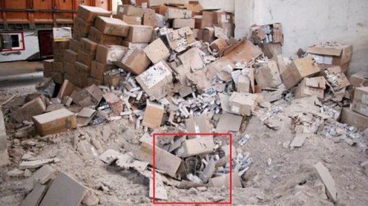 Лъже ли Кремъл? Намериха остатъци от руска бомба по поразения хуманитарен конвой СНИМКА