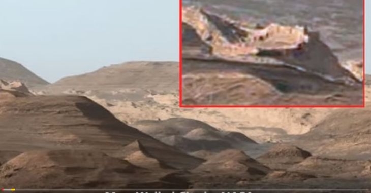 Уфолози скандално: НАСА крие, че нови снимки от Марс показват руини от древен град ВИДЕО