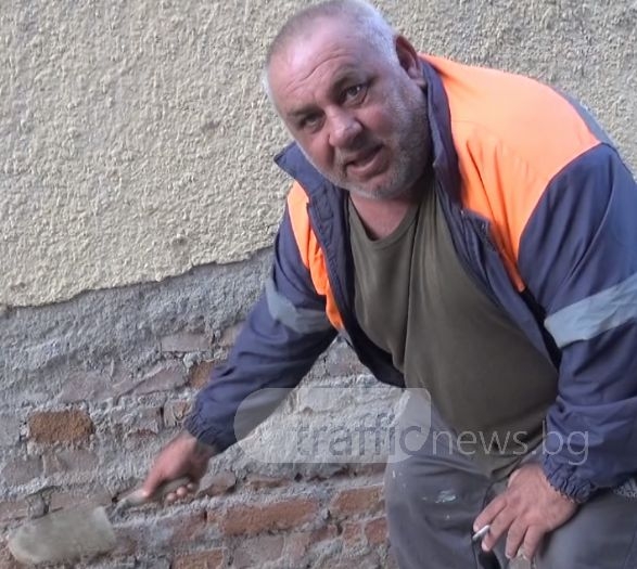 Затворник с присъда за убийство ремонтира оградата на пловдивския затвор ВИДЕО