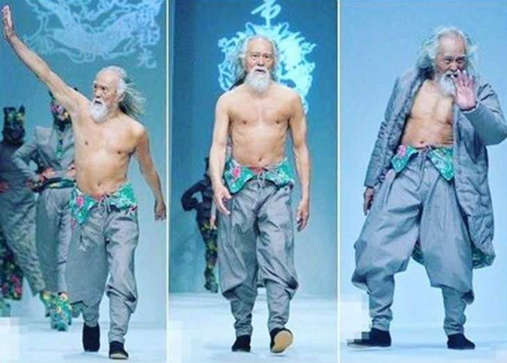 80-годишен модел обра овациите на модния подиум СНИМКИ