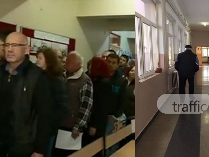 Опашки пред изборните секции в Турция, пусти коридори в Пловдив СНИМКИ