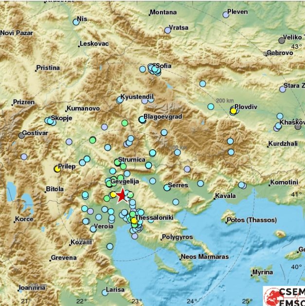 Земетресение разтърси Гърция, усети се и в Пловдив
