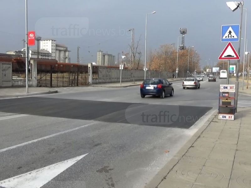 Легнал полицай спира джигитите по булевард убиец в Пловдив ВИДЕО