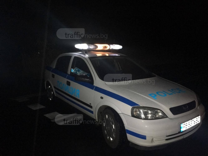 15-годишен с мерцедес бяга от полицията, заби се в паркирана кола в Пловдив