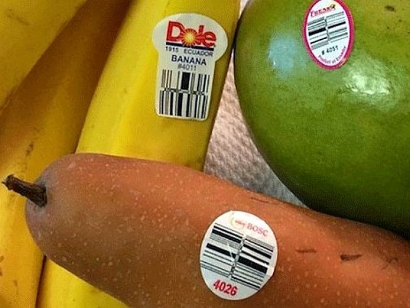 Знаете ли какво означават етикетите на плодовете? 