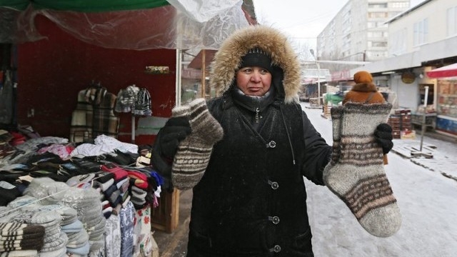 Студ скова Русия, живакът падна до -50 градуса