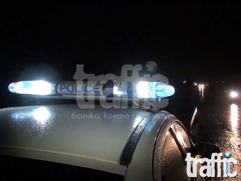 Верижна катастрофа край Пловдив, линейка е на  мястото