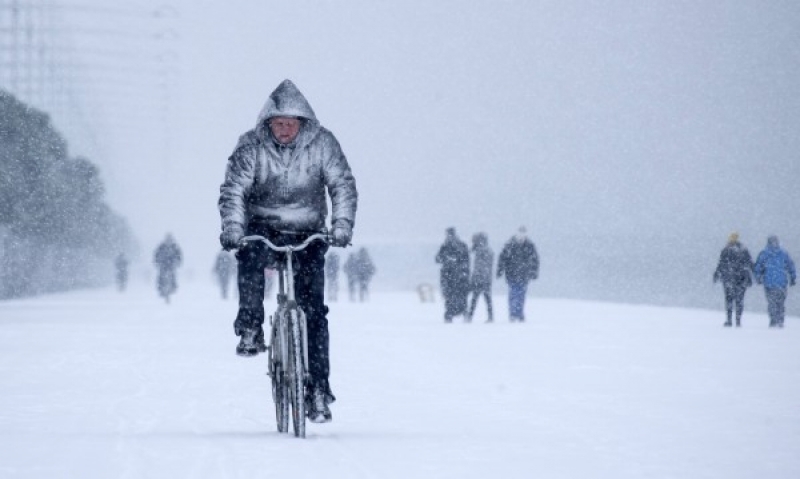 В български град: По-студено от Северния полюс