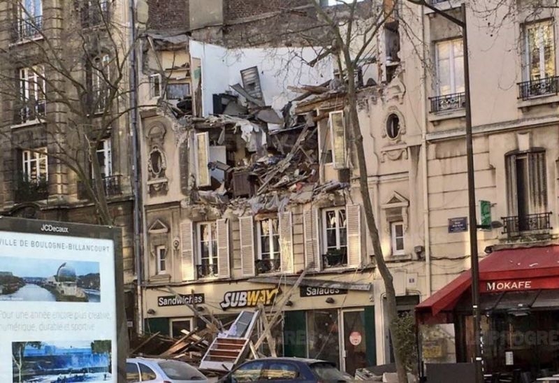 Взрив разтърси предградие на Париж, има пострадали ВИДЕО