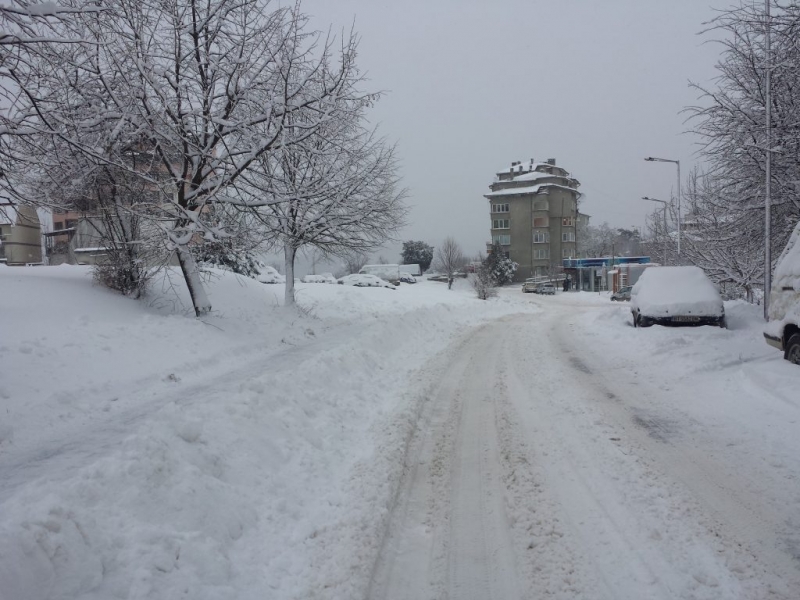 Снегопочистващата фирма в Карлово отнесе глоба от 10 бона