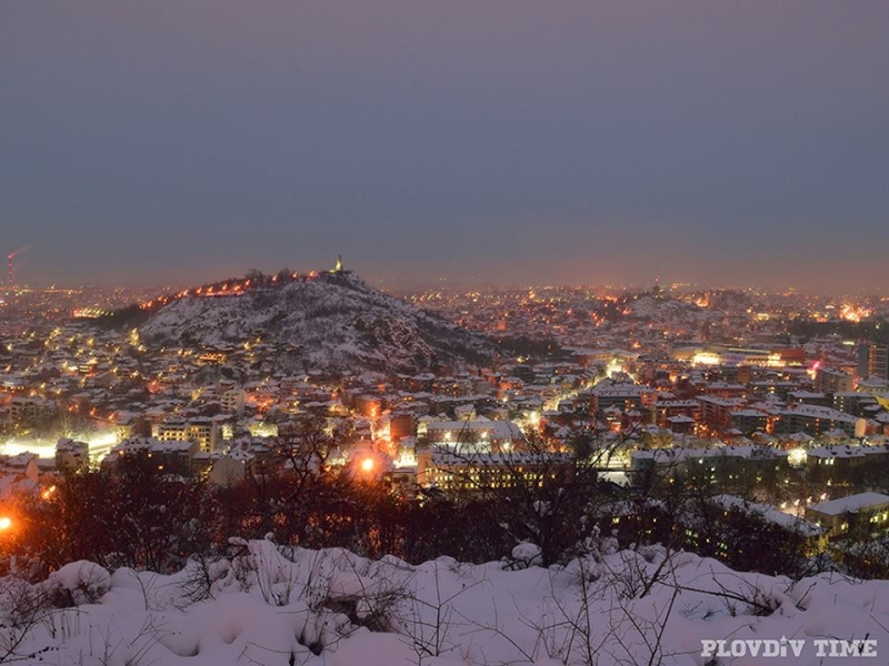 Нова порция сняг идва към Пловдив