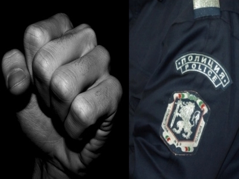 Мъж скочи да бие полицай, след като паркирал на забранена зона