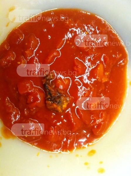 Отврат! Пловдивчанка се натъкна на гнили домати в консерва СНИМКИ