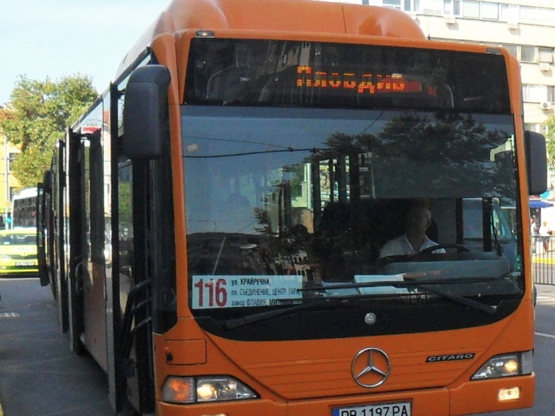 Затварят за два месеца улица в Пловдив, сменят маршрута на автобусите по линия 116