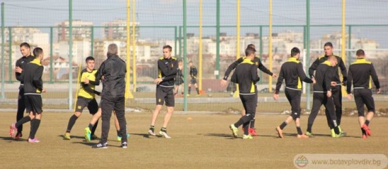 Групата на “жълто-черните“ за мача с Дунав