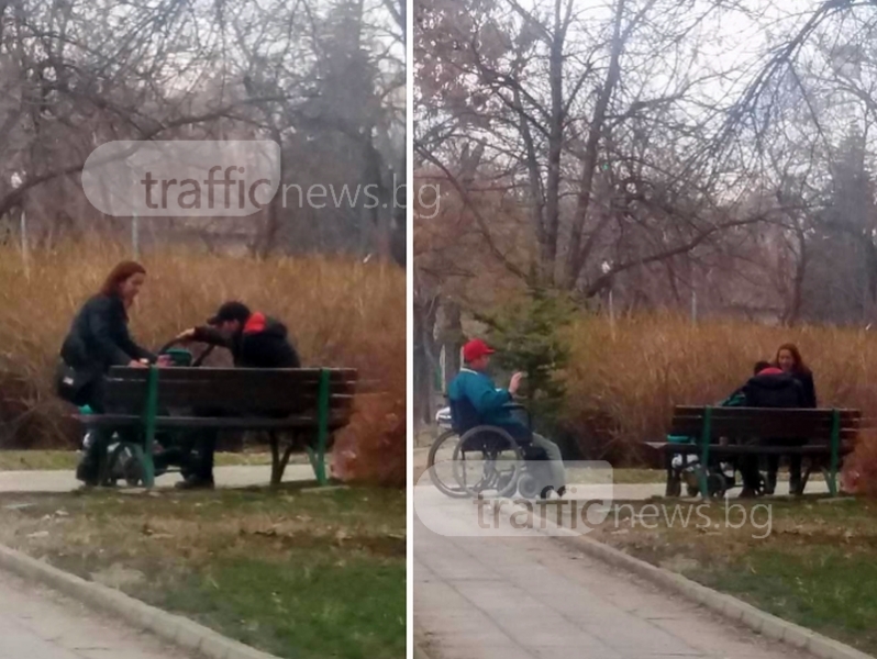 Грозен скандал в Кючука: Пияно семейство се кара в парк, мъжът нападна  инвалид ВИДЕО