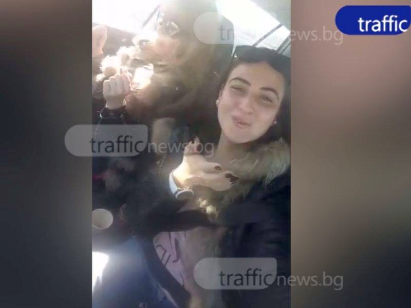 Кифли се хвалят на живо във Фейсбук как карат с над 100 км/ч в Пловдив ВИДЕО