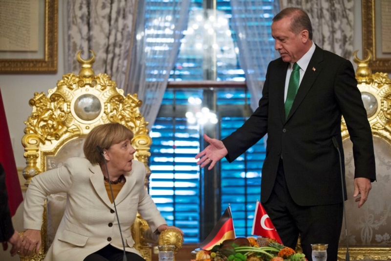 Меркел отказа да влиза в конфронтация с Ердоган
