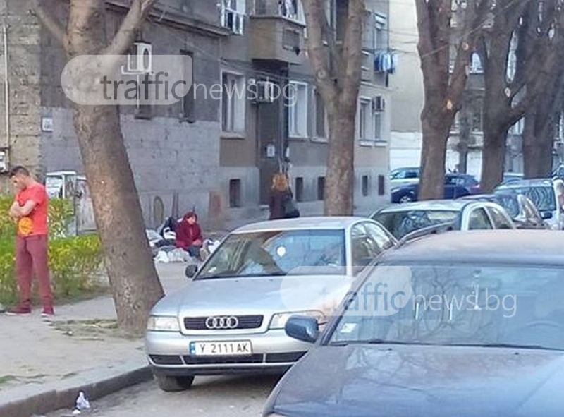 Старица се лута в центъра на Пловдив, останала без дом СНИМКИ