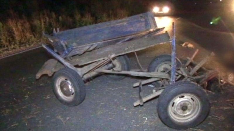 Пиян каруцар се обърка край Пловдив, друг пък го отнесе камион